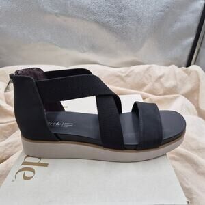 NEW LifeStride Womens Giselle Sandal Black SIZE 8M
